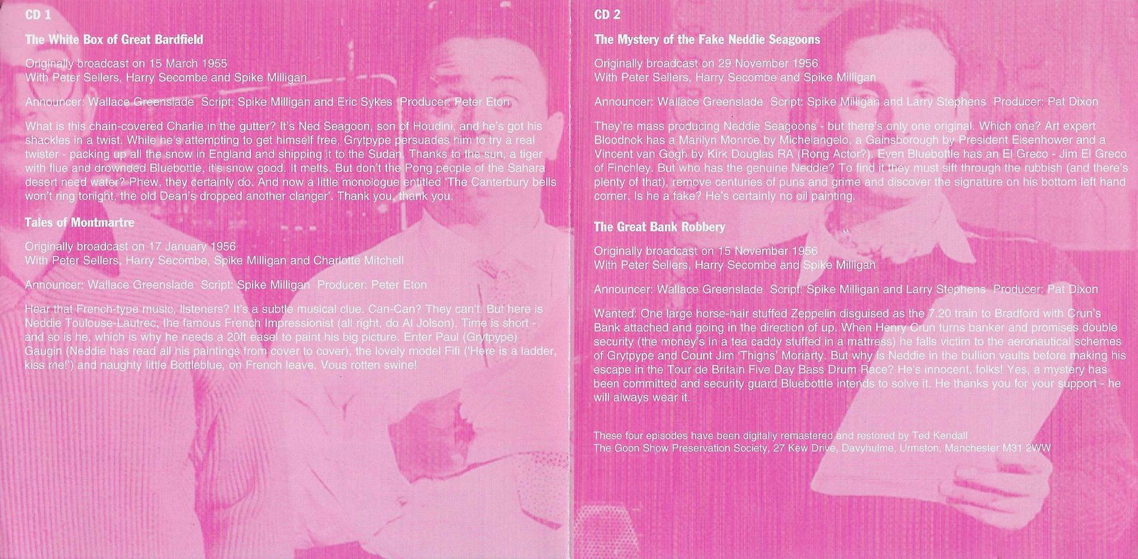 Middle of cover of ZBBC 1978 CD